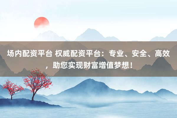 场内配资平台 权威配资平台：专业、安全、高效，助您实现财富增值梦想！